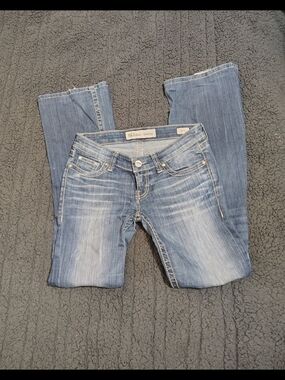 BKE Women's Light Blue Bootcut Jeans